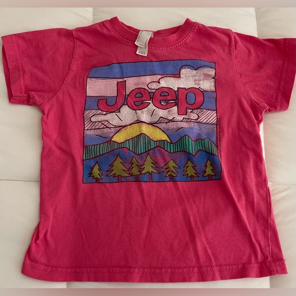 Previously Loved Toddler Jeep Tshirt
